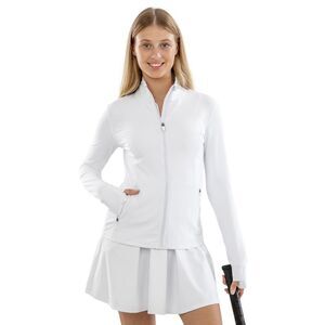 Spiro Womens/Ladies Recycled Fitness Jacket / Black